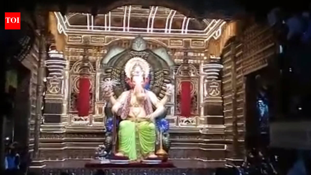 Watch: First look of Lalbaugcha Raja