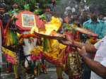 People perform rituals