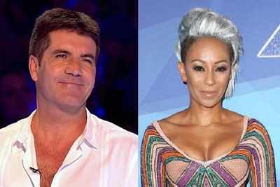 Mel B throws water at Simon Cowell for marriage remark