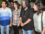 Sachin Tendulkar, Anjali Tendulkar, Amole Gupte and Deepa Bhatia