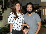 Shilpa Shetty Kundra and Raj Kundra with their son Viaan Raj Kundra