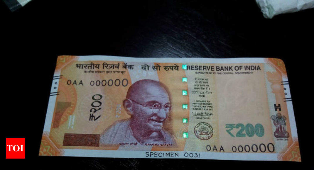 Rs 200 note: Why the RBI is giving you the new Rs 200 note - Times of India