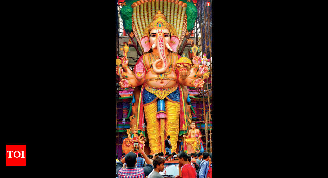Ganesh Chaturthi Hyderabad's tallest Ganesha to be a centre of attraction as always Hyderabad