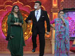 Geeta Kapoor, Anu Malik and Bharti Singh