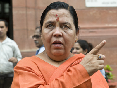 Uma Bharti bats for interlinking of rivers to combat floods