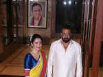 Sanjay Dutt with wife Maanayata