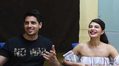 Watch: Sidharth Malhotra and Jacqueline get candid