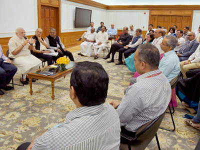 PM asks bureaucracy to work towards creating 'New India'