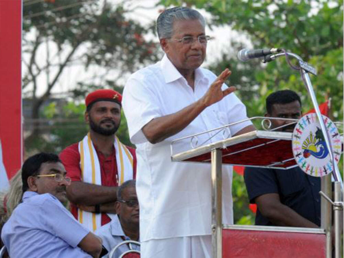 Pinarayi Vijayan Clean Chit In Lavalin Case Cpm To Felicitate Cm Pinarayi Vijayan Thiruvananthapuram News Times Of India