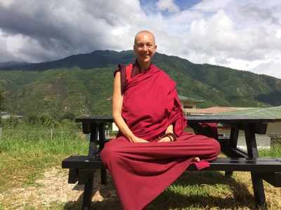 The banker who turned Buddhist nun in Bhutan