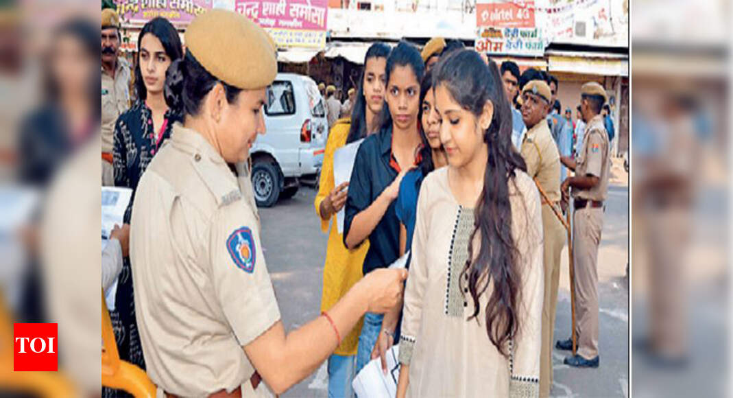 Jodhpur 1,400 cops deployed in Jodhpur for students election Jaipur