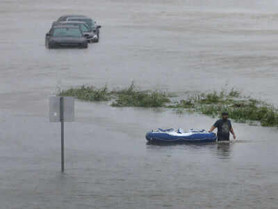 Indian students rescued from lake amid Hurricane Harvey critical
