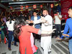 Sanjay, Aditi promote Bhoomi