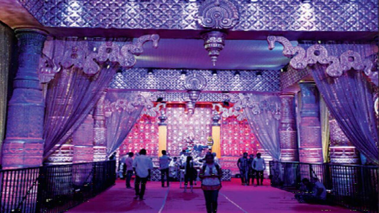 Details 127+ ganpati decoration rajmahal super hot seven.edu.vn