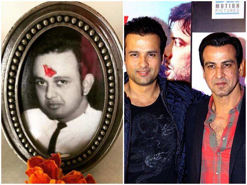 Rohit Roy remembers his late father; elder brother Ronit says 'you have me'