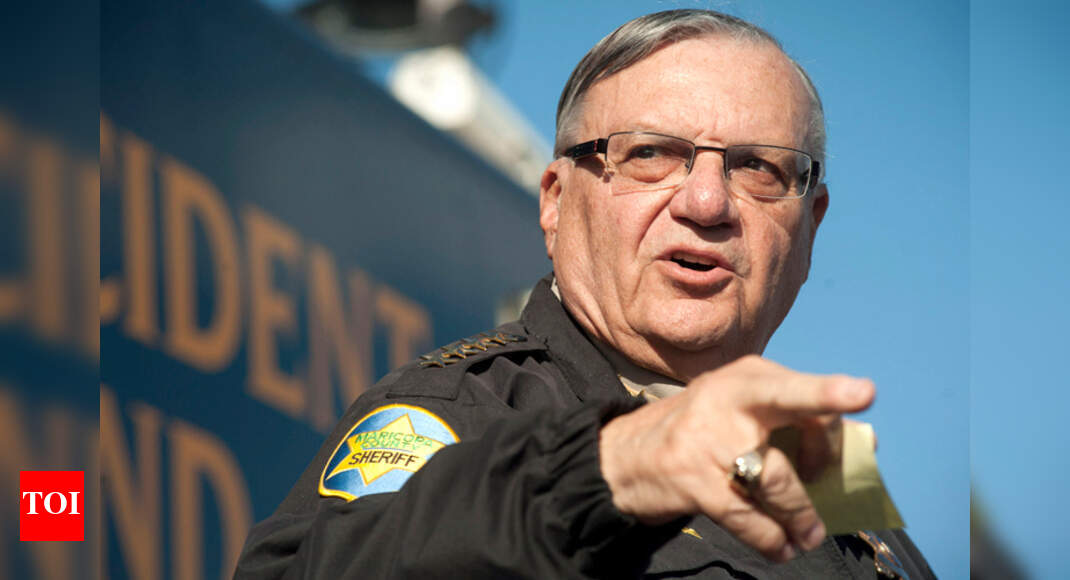 joe arpaio - Times of India