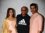 Divyanka Tripathi and Vivek Dahiya with Sandeep Sikand