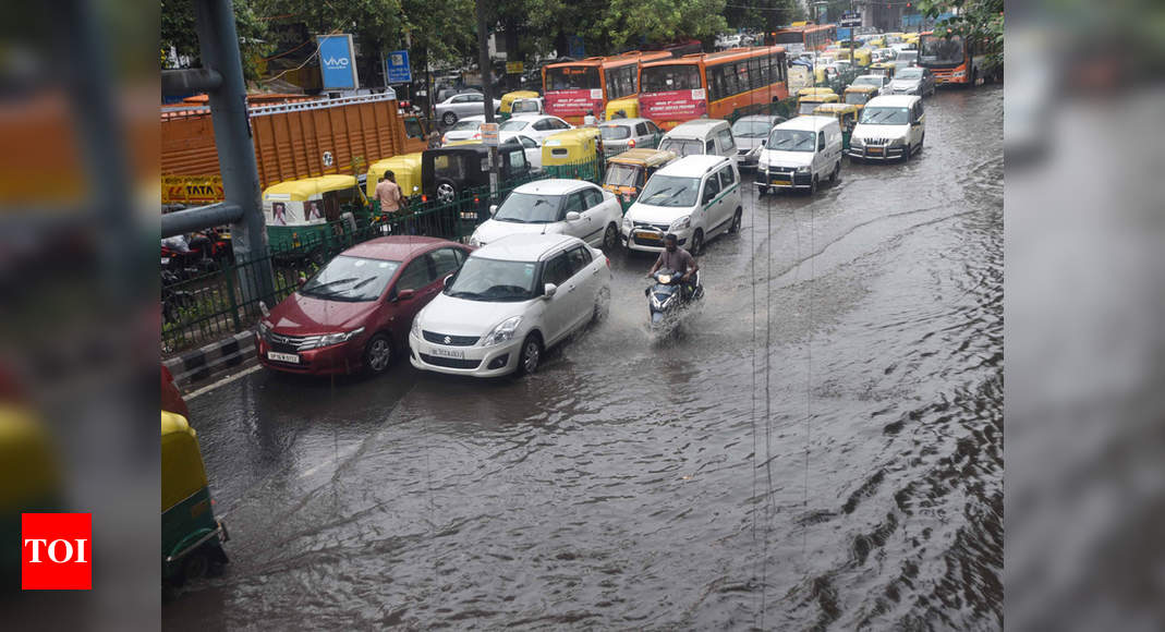 It's monsoon mayhem in Delhi as season’s wettest day floods roads ...