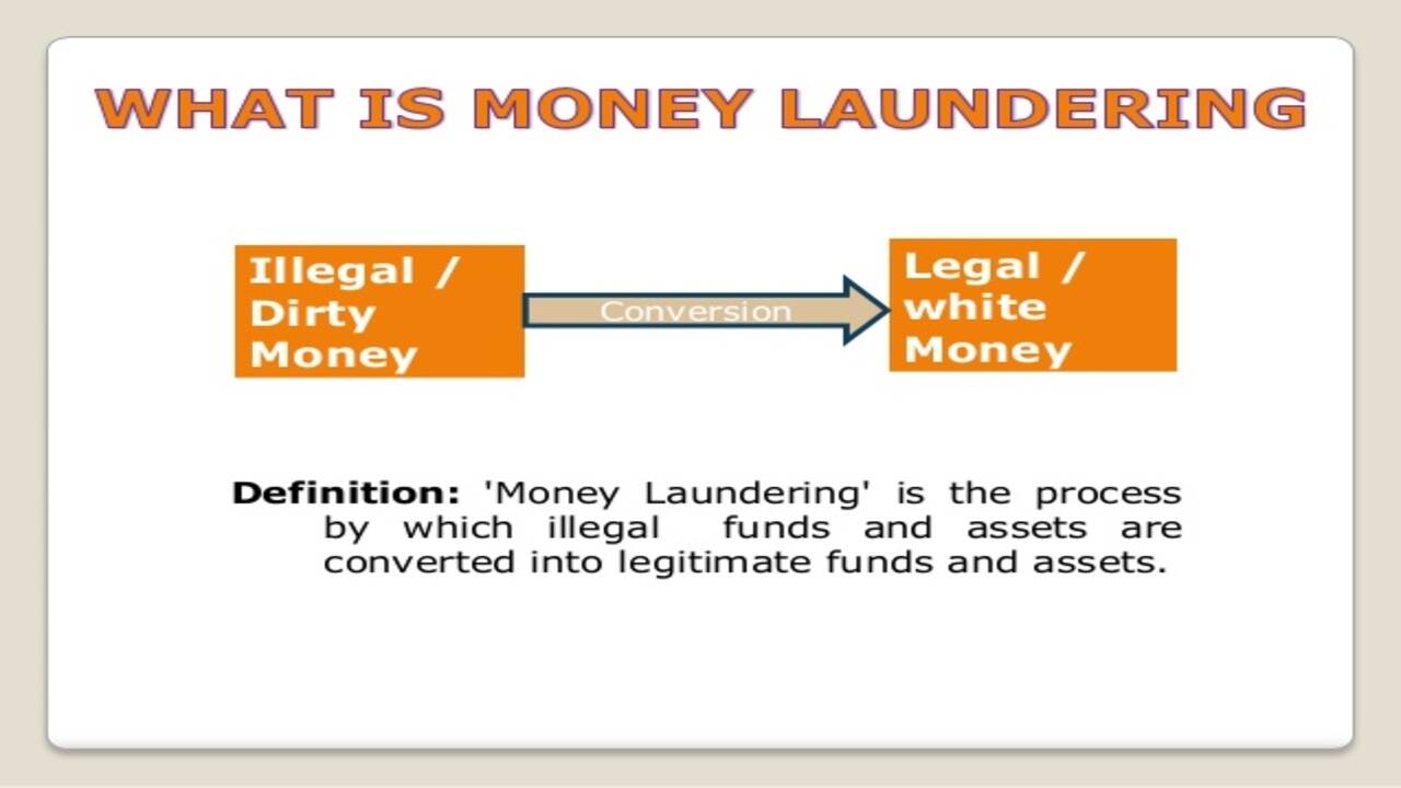 money laundering act - Times of India