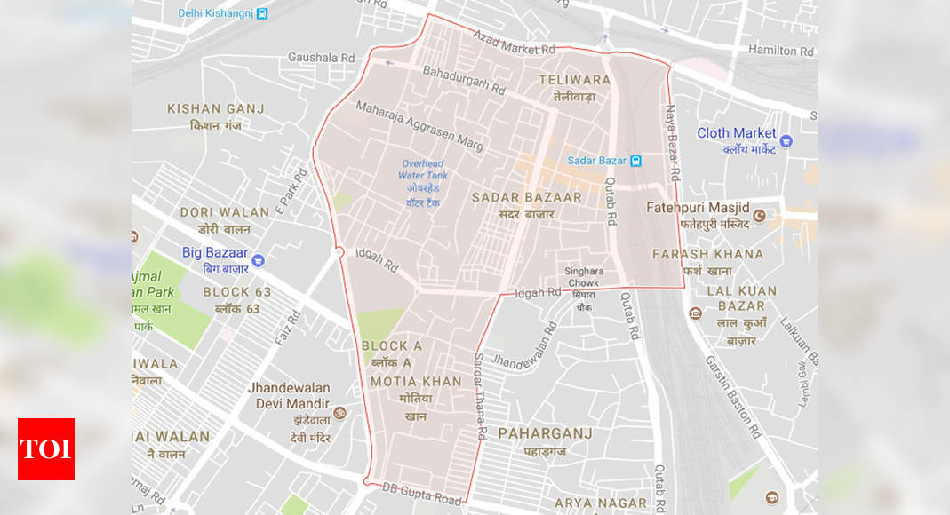 Sadar Bazaar building collapse: Building collapses in New Delhi's Sadar