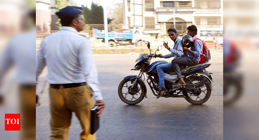 Where’s the helmet? With tees,cops make violators plug rule Chennai