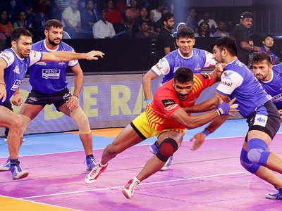 Vivo Pro Kabaddi: Vivo Pro Kabaddi: Haryana ends Gujarat's winning run ...