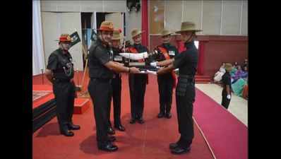 Gorkha youth from Nepal bags top honour at military training centre