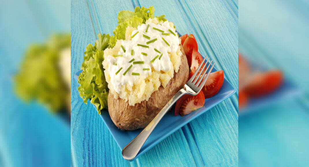Baked Potatoes Recipe: How to Make Baked Potatoes Recipe | Homemade