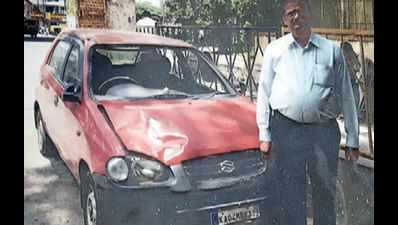 Hit-and-run case: Professor held, says he was rushing to college