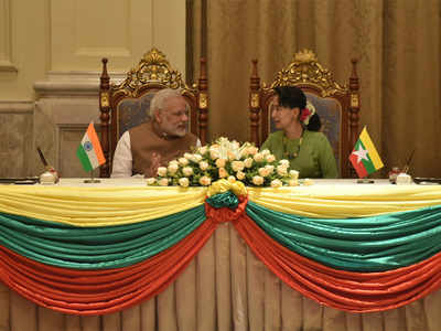 India signs 11 agreements with Myanmar to bolster ties