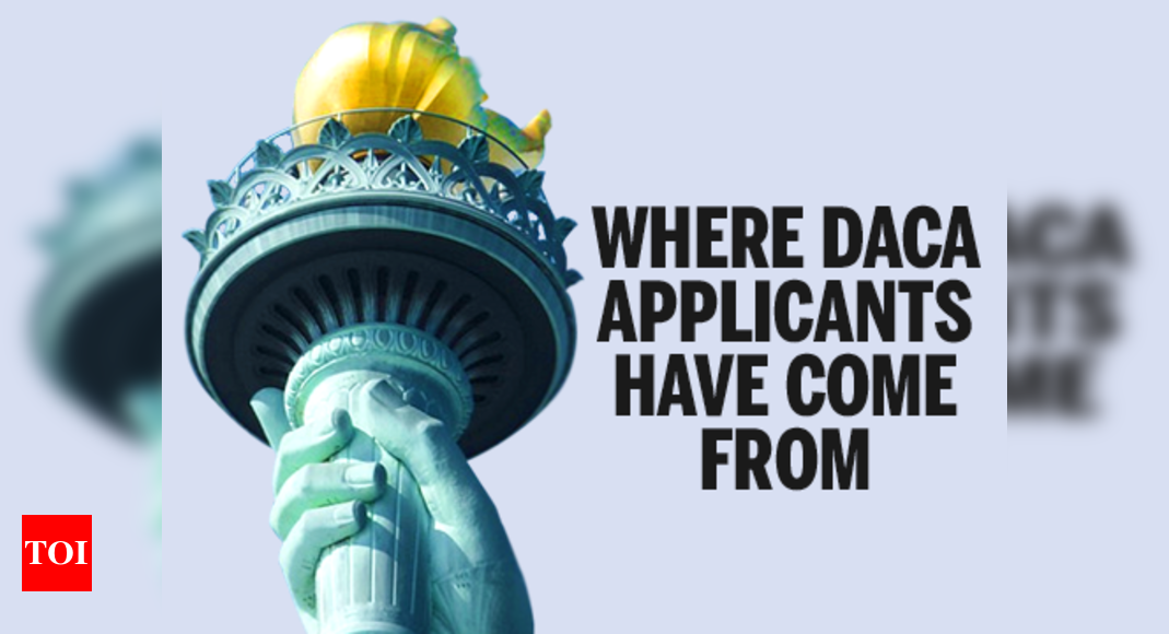 Infographic Where DACA applicants come from and the states that get