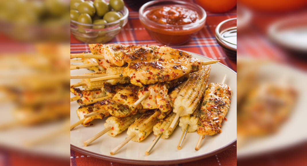 Baby Corn Satay Recipe How to Make Baby Corn Satay Recipe Homemade