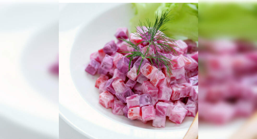 Creamy Beetroot and Pineapple Salad Recipe How to Make Creamy Beetroot