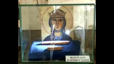 Georgians await relics of Queen (Saint) Ketevan