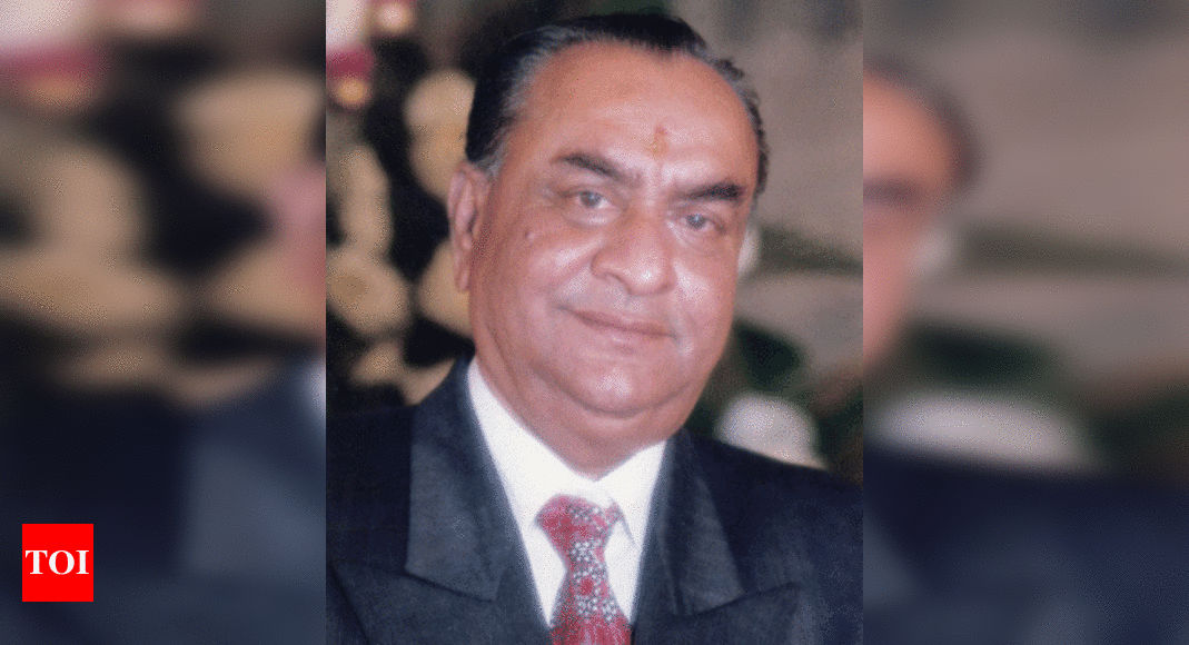 LATE SHRI MEGHJIBHAI KANJIBHAI PATEL - Times of India