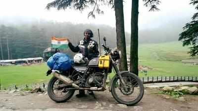 Gutsy biker woman plans solo India trip