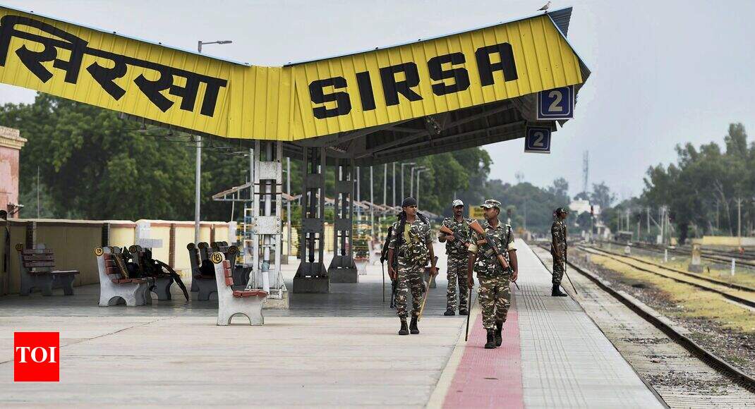 sirsa: All set for sanitisation at dera's Sirsa headquarters today ...