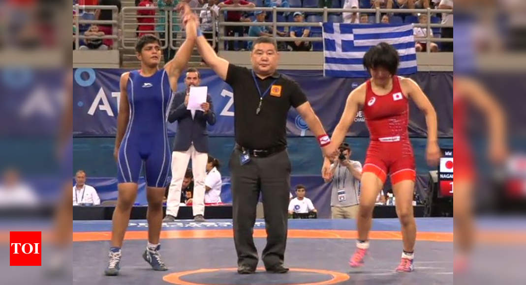 sonam malik: Sonam Malik pockets gold at World Cadet Wrestling Championships | More sports News ...