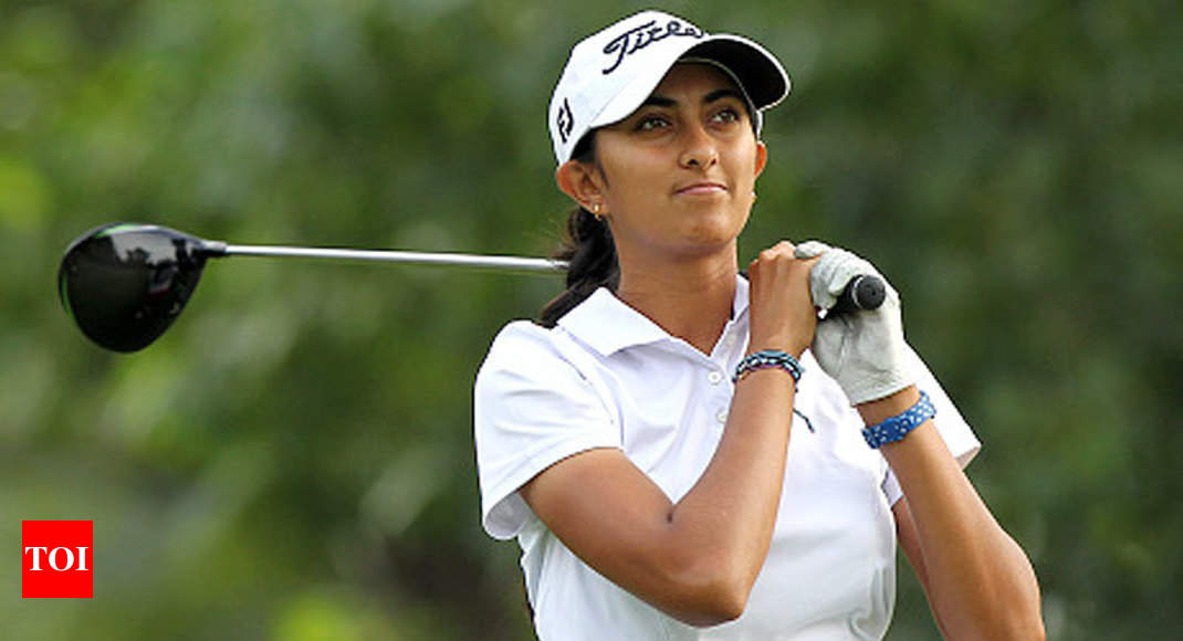 Aditi opens with a steady 70, lies 36th on LPGA | Golf News - Times of ...
