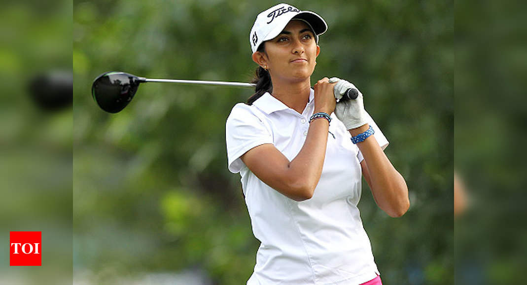 Aditi opens with a steady 70, lies 36th on LPGA | Golf News - Times of ...