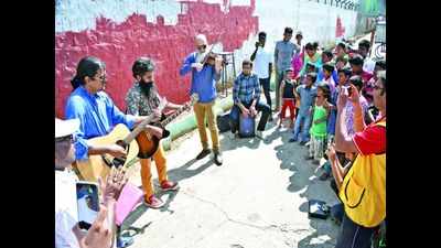 Swarathma leads from the front at a musical cleanathon