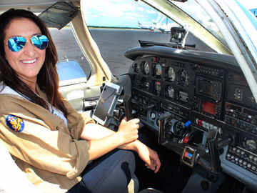 Meet Miss Vermont, a pilot who flew herself to the pageant
