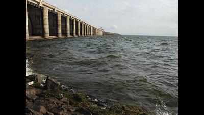 Collective water storage in major south Indian reservoirs is 39% of their total storage capacity