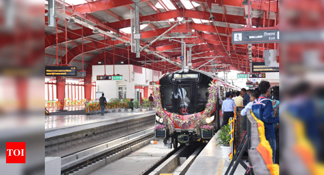 A week after inaugurations, commuters satisfied with Lucknow metro ...