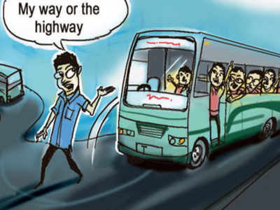 Irked by protests, bus driver leaves 70 passengers in hills | Chennai ...