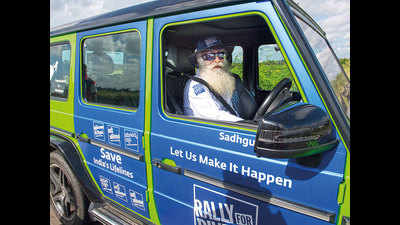 Sadhguru Jaggi Vasudev: We have to say we are no longer a freebie generation. We want action. That’s why we must stand up and rally for rivers