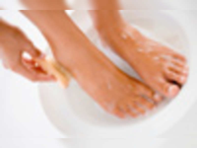 Bottom of female feet getting fucked Six Steps To Clean Feet Times Of India