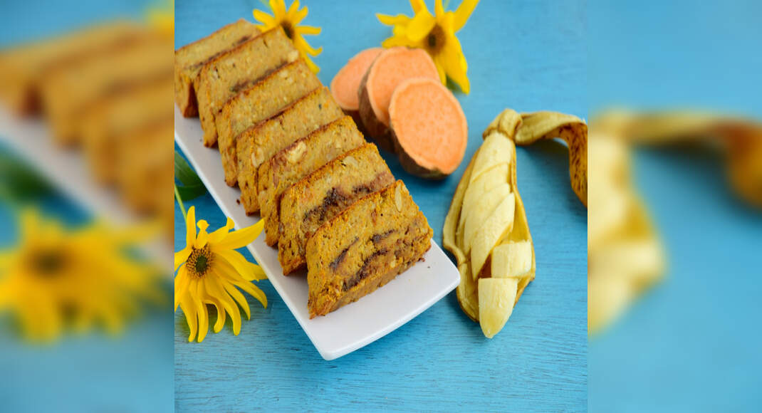 Sweet Potato Banana Bread Recipe: How to Make Sweet Potato Banana Bread Recipe | Homemade Sweet Pota
