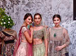 Models showcase Anju Modi's collection