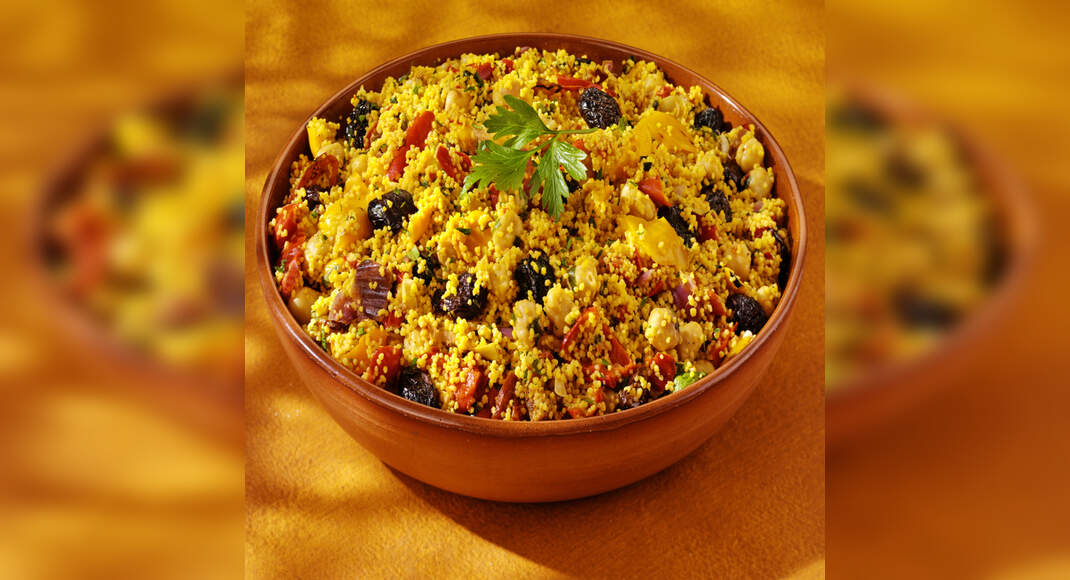 Moroccan Mushroom Couscous Salad Recipe: How to Make Moroccan Mushroom Couscous Salad Recipe | Homem
